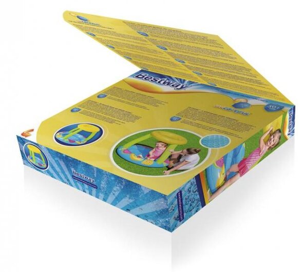 Bestway® Bazénik Bestway® 52331, Fruit Canopy, detský, 94x89x79 cm, nafukovací, so strieškou 8050227 - Nafukovací Bazén