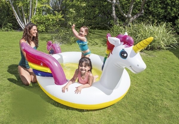 Intex Detský bazén INTEX 57441 Jednorožec so sprchou W157441 - Bazén