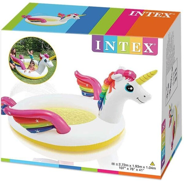 Intex Detský bazén INTEX 57441 Jednorožec so sprchou W157441 - Bazén