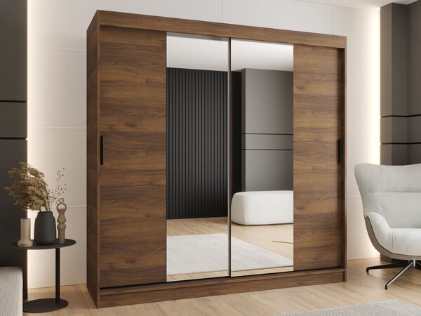 Šatníková skriňa Rubino T1 200x200x62 - orech warmia