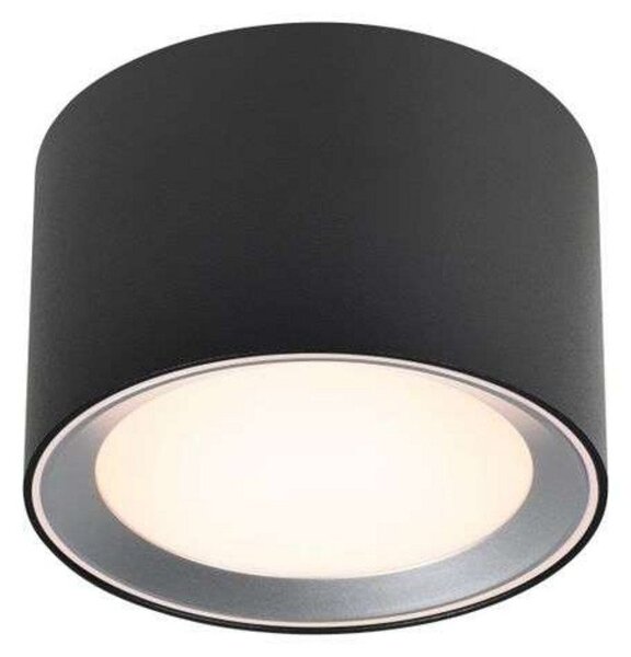 Stropné Lampa Nordlux, Landon Smart, stmievateľné, Čierna, Obývacia izba, Kov