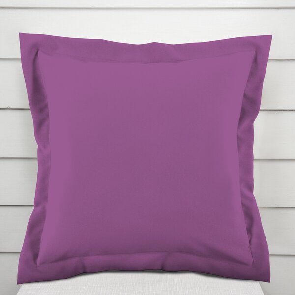 Biante Bavlnená obliečka na vankúš s lemom Moni MO-079 Purpurová 30 x 50 cm