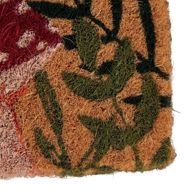 Ručne vyrobená rohožka z kokosových vlákien s hubami - 75*45*4cm - Mars & More