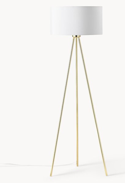 Stojacia tripod lampa's textilným tienidlom Cella