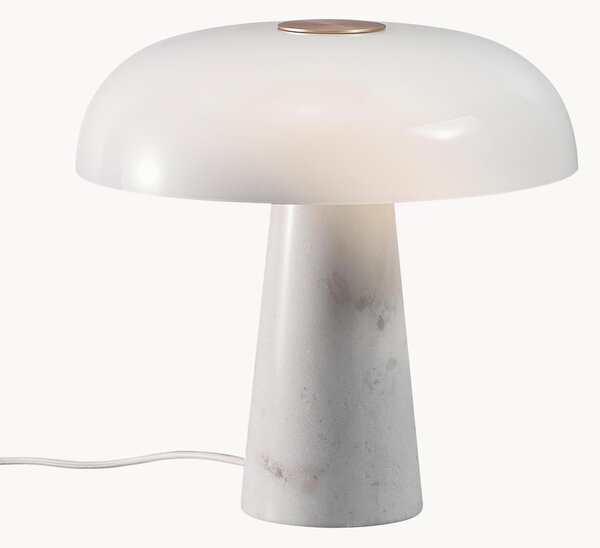 Stolová lampa's mramorovým podstavcom Glossy