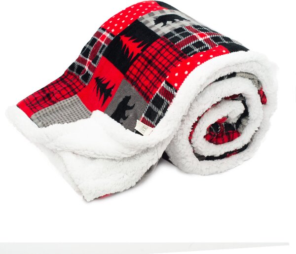 Home Elements Mikroflanelová deka, kolekcia Tlapkové káro