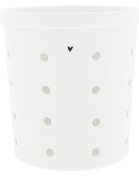 Keramická nádoba na cesnak Black Heart