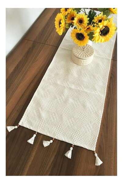 Behúň na stôl z Bio bavlny 40x130 cm – Mila Home