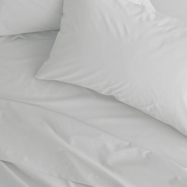 Biela perkálová plachta 180x260 cm Easy Iron Percale – Catherine Lansfield