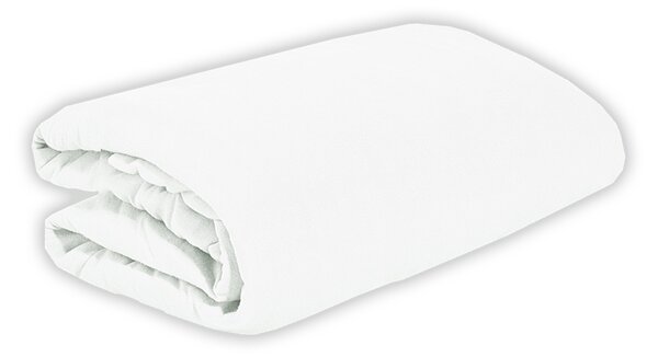 Jersey prestieradlo EVA 180x200 cm BIELE