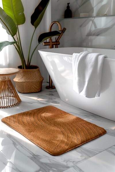 Kúpeľňová predložka Terracotta Comfort CTN bez výkroja, 2 set