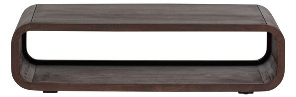 Konferenčný stolík z mangového dreva v tmavoprírodnej farbe 60x120 cm Kinu – WOOOD