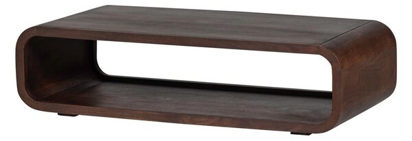 Konferenčný stolík z mangového dreva v tmavoprírodnej farbe 60x120 cm Kinu – WOOOD