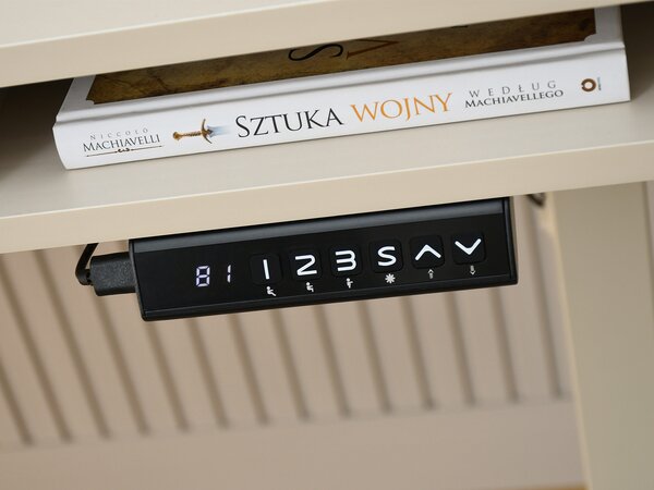 NovýNábytok.sk PC stolík s nastaviteľnou výškou Occott 120 (krémová). Akcia -18%. Vlastná spoľahlivá doprava až k Vám domov. 1135611