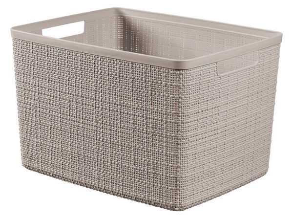 Úložný plastový košík 36x28x23 cm Jute L – Curver