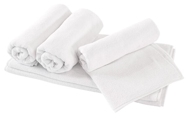 FROTÉ UTERÁK SMOOTH 50x100 CM BIELA