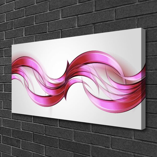 Obraz Canvas Abstrakcia vlny art umenie 100x50 cm