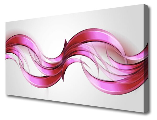 Obraz Canvas Abstrakcia vlny art umenie 100x50 cm