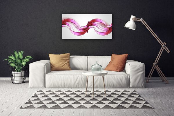 Obraz Canvas Abstrakcia vlny art umenie 100x50 cm