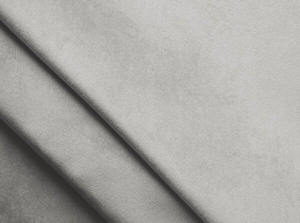 Svetlosivá čalúnená dvojlôžková posteľ s úložným priestorom s roštom 140x200 cm Anani – Makamii