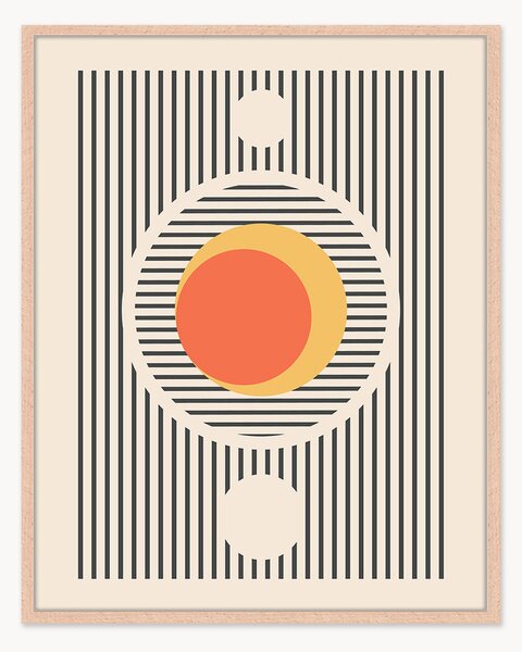 Nástenná dekorácia v ráme Creative Bauhaus
