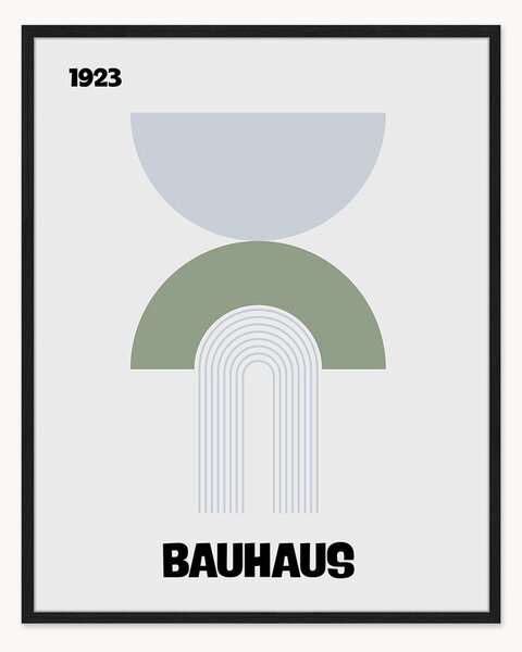 Nástenná dekorácia v ráme Bauhaus 1923