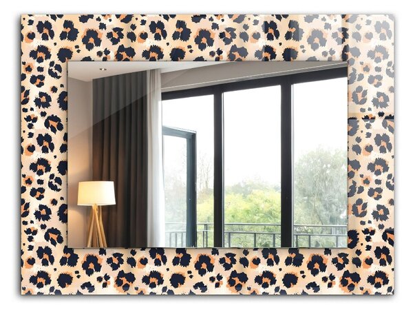 Zrkadlomat.sk Dekoračné zrkadlo na stenu Dekoračné zrkadlo na stenu Leopardí vzor lpp-00072598