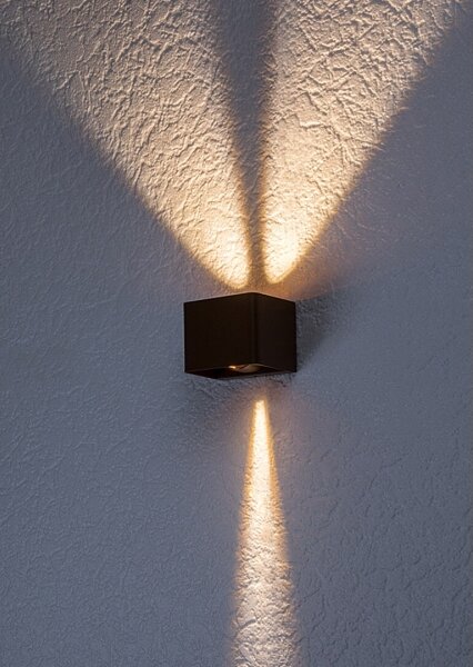 Rabalux 77169 - LED Vonkajšie nástenné svietidlo HALLSTATT LED/10W/230V IP54 hnedá