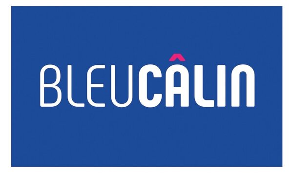 Vankúš s tvarovou pamäťou Bleu Câlin, nastaviteľná tuhosť