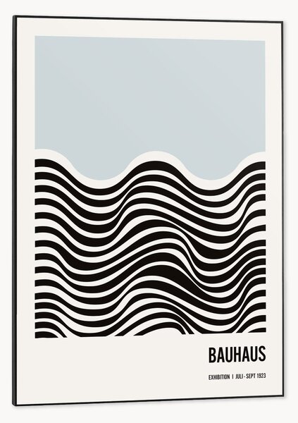 Nástenná dekorácia v ráme Bauhaus