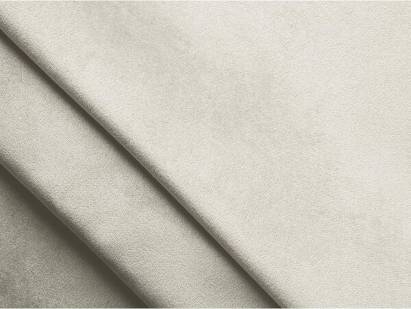 Krémová čalúnená dvojlôžková posteľ s úložným priestorom s roštom 140x200 cm Lemi – Makamii