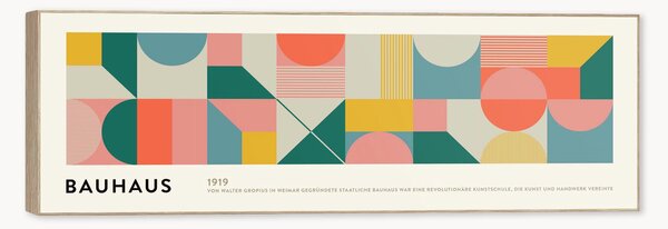 Nástenná dekorácia v ráme Bauhaus