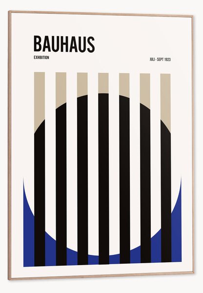 Nástenná dekorácia v ráme Bauhaus