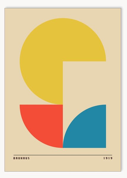 Plagát The Colors of Bauhaus