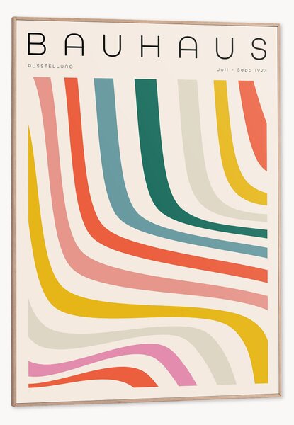 Nástenná dekorácia v ráme Bauhaus Art