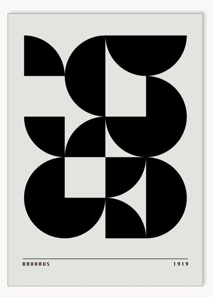 Plagát Circles of Bauhaus