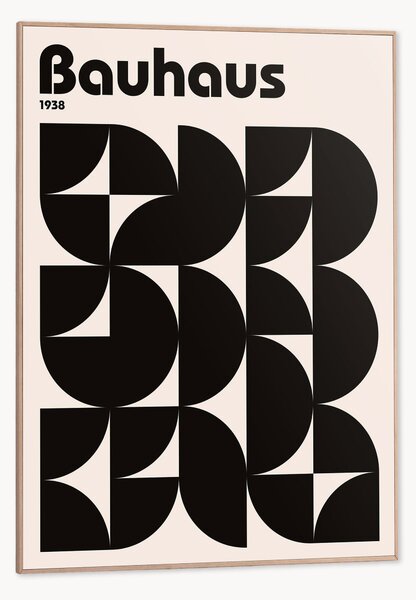 Nástenná dekorácia v ráme Bauhaus