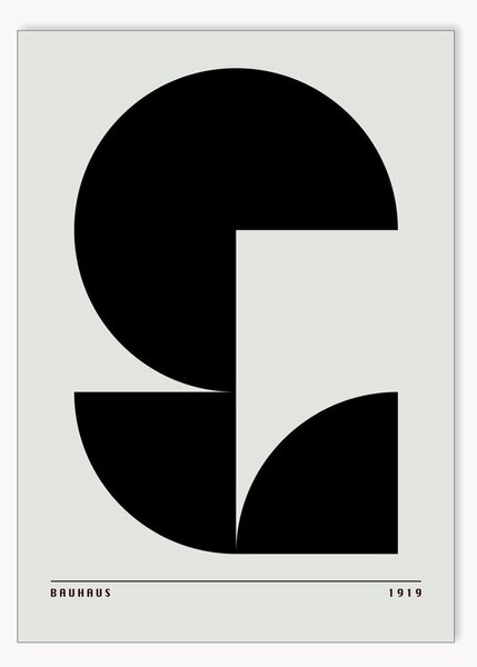 Plagát Bauhaus 1919