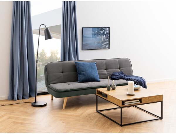 Konferenčný stolík s doskou v dubovom dekore v tmavoprírodnej farbe 80x80 cm Willford – Actona
