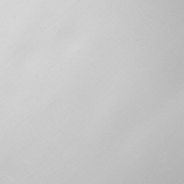 Sivá napínacia plachta z bavlneného perkálu 185x200 cm Cotton Percale – Bianca