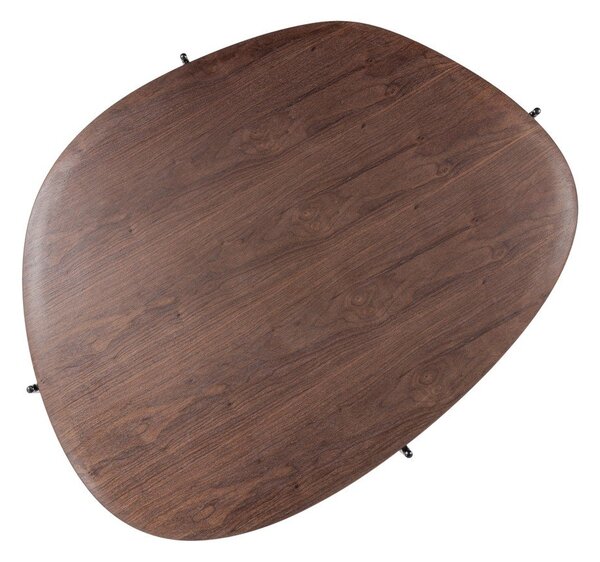 Konferenčný stolík v tmavoprírodnej farbe 97x121 cm Kota – WOOOD