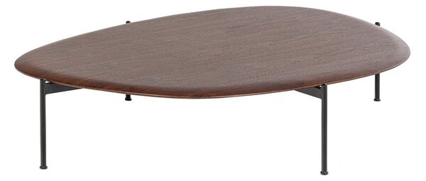 Konferenčný stolík v tmavoprírodnej farbe 97x121 cm Kota – WOOOD