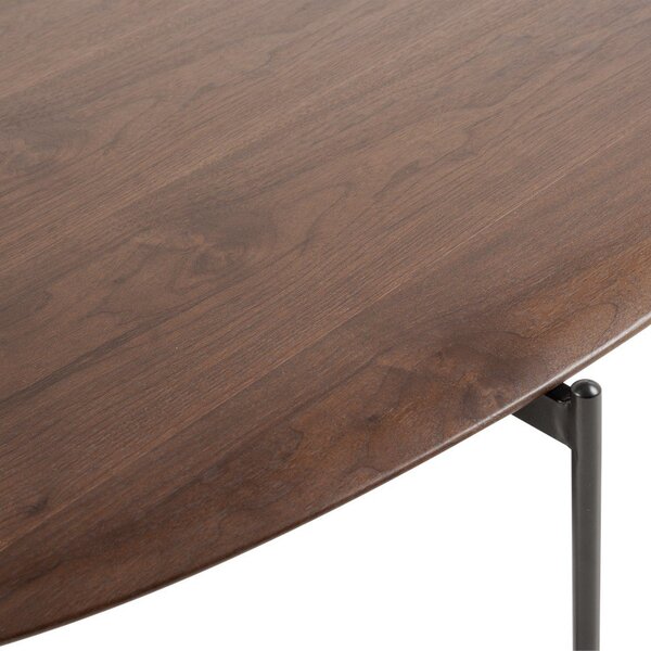 Konferenčný stolík v tmavoprírodnej farbe 97x121 cm Kota – WOOOD