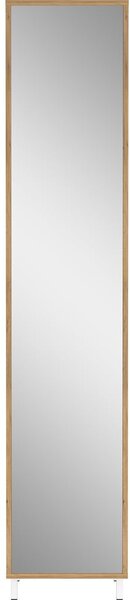 Biela vysoká/úzka kúpeľňová skrinka 39x195 cm Topeka – Germania
