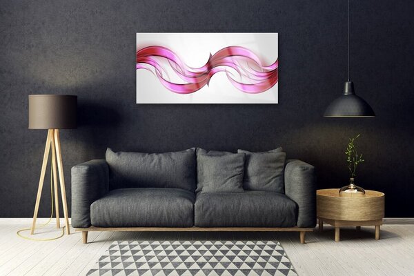 Skleneny obraz Abstrakcia vlny art umenie 100x50 cm 2 Prívesky