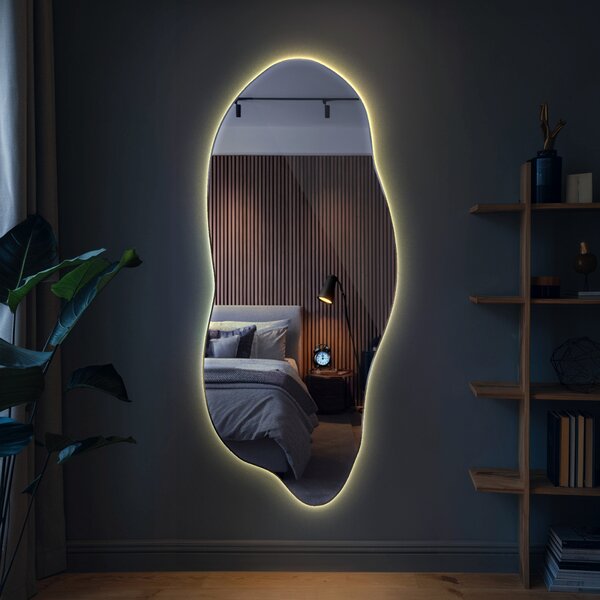 Zrkadlomat.sk Nepravidelne led zrkadlo Nepravidelne led zrkadlo 35x80 cm barble-35x80-00000000