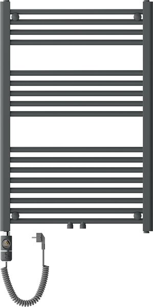 Mexen Mars, elektrické vykurovacie teleso 900 x 600 mm, 600 W, antracitová, W110-0900-600-2600-66