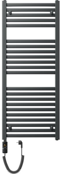 Mexen Helios, elektrické vykurovacie teleso 1200 x 500 mm, 600 W, antracitová, W103-1200-500-2600-66
