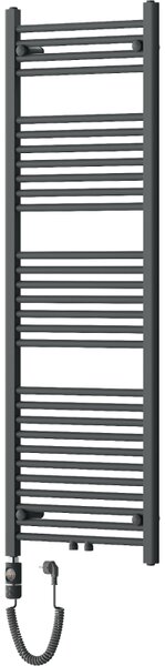Mexen Mars, elektrické vykurovacie teleso 1500 x 500 mm, 600 W, antracitová, W110-1500-500-2600-66