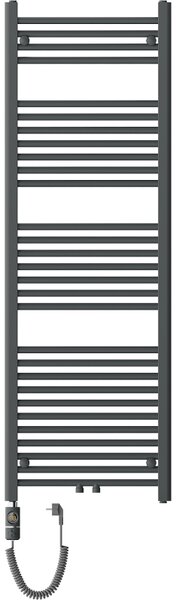 Mexen Mars, elektrické vykurovacie teleso 1500 x 500 mm, 600 W, antracitová, W110-1500-500-2600-66